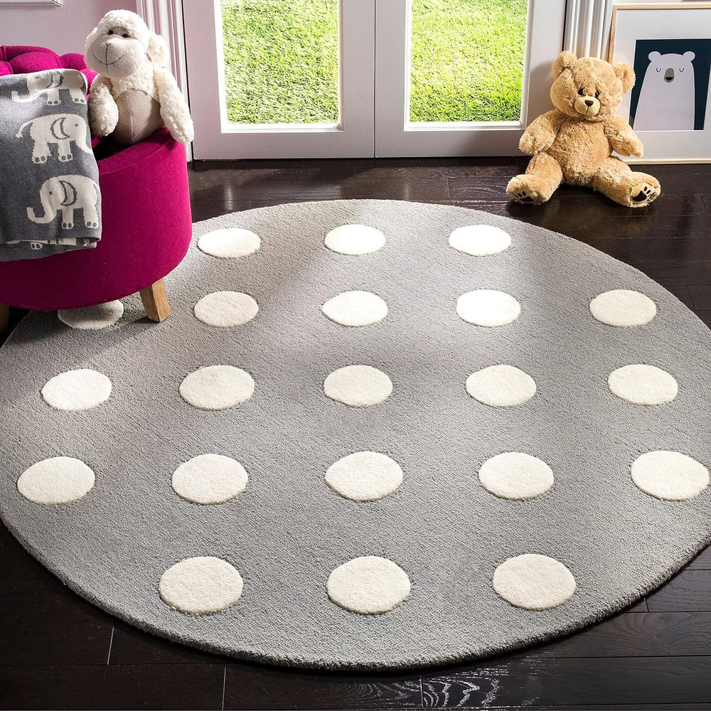 Round Hand Tufted Carpet